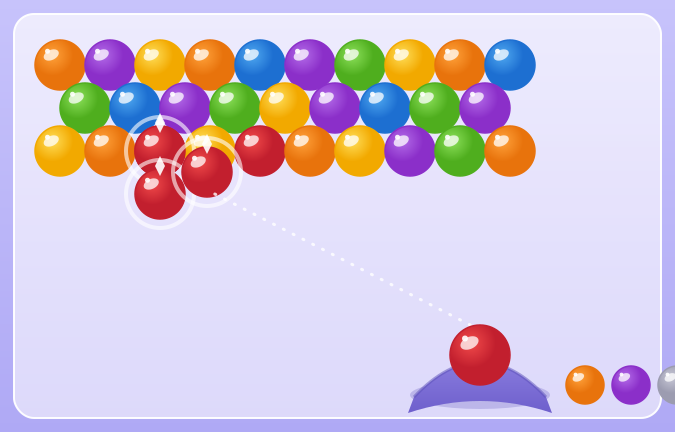 How to play Bubble Shooter game