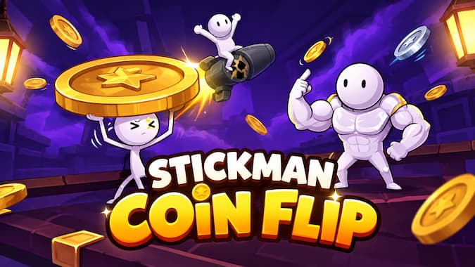 How to play Stickman Coin Flip